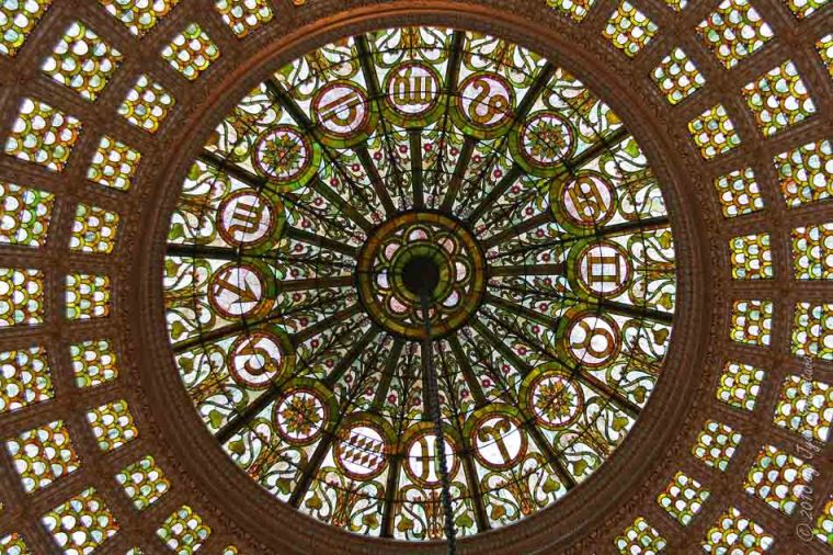 Stained Glass Tiffany Dome