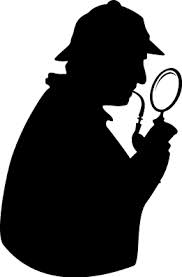 Detective and Magnifying Glass