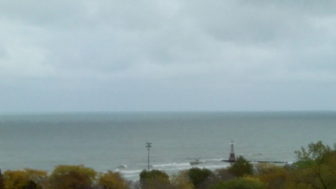 Lake Michigan Oct 18 2014