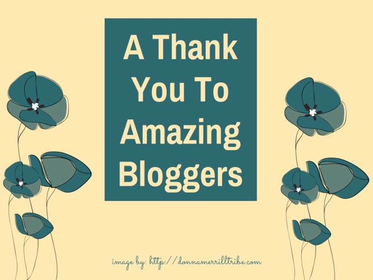 Thank you Bloggers