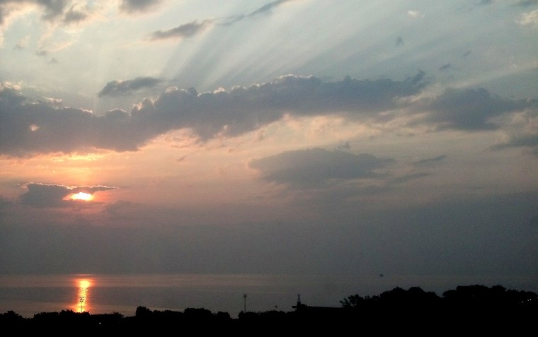 Sunrise Lake Michigan 2 September 2 2015