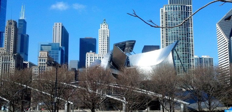 Downtown Chicago Feb 6 2016