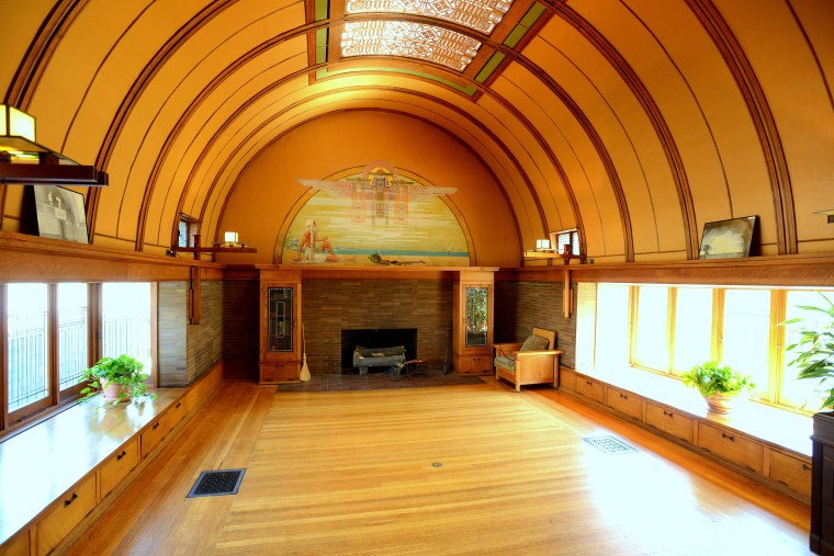 Frank Lloyd Wright Home Children's Playroom