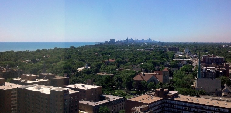 Evanston Chicago skyline 2