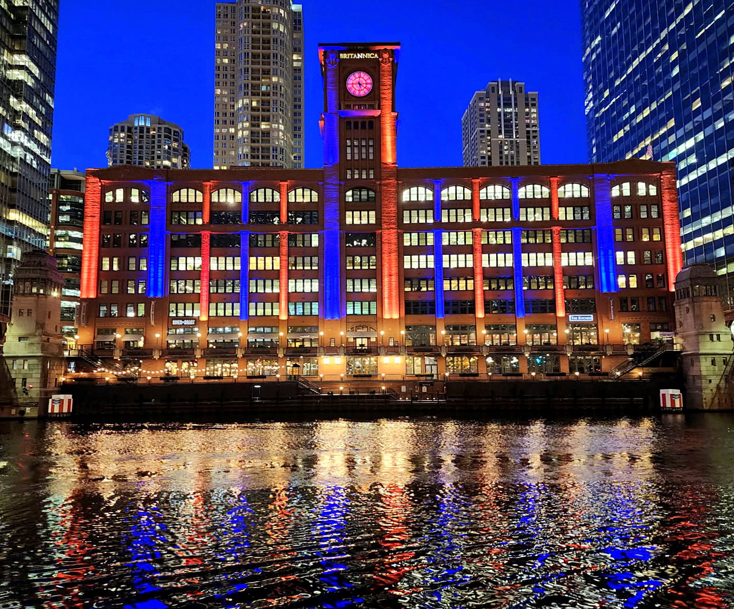 Encyclopedia Britannica Building in downtown Chicago